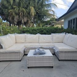 New And Assembled Modular Outdoor Patio Set