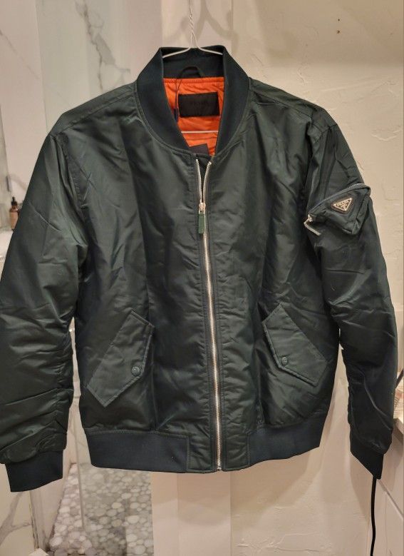 Nylon Bomber Jacket
