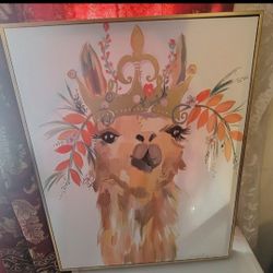 Alpaca/Llama Canvas 20x24