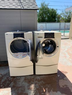 Washer and dryer