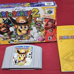 Mario Party 2 N64 Complete