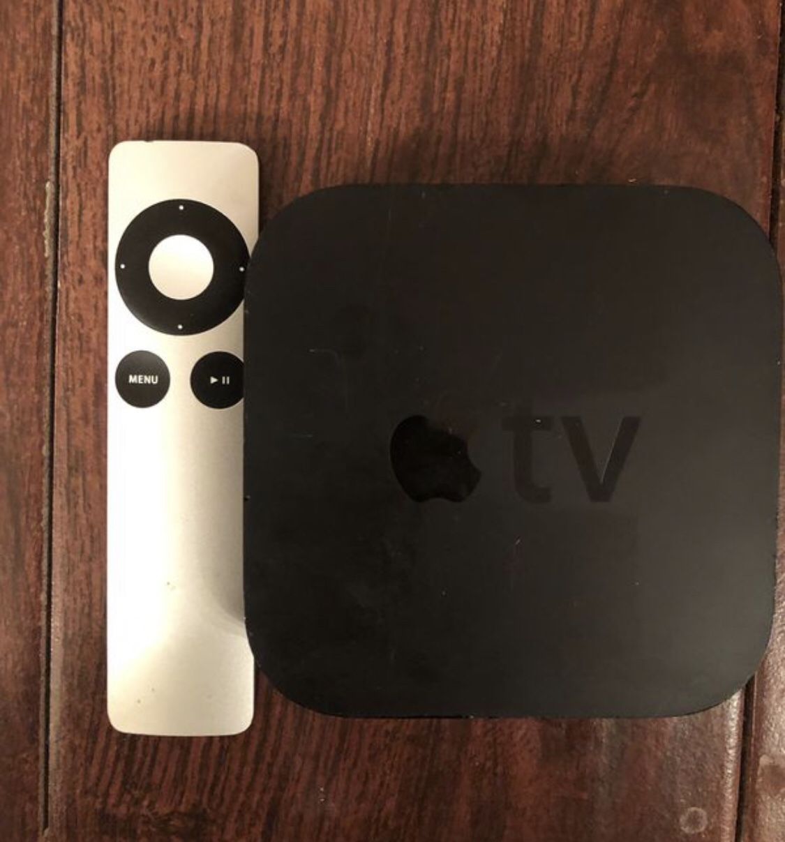 Apple TV with remote