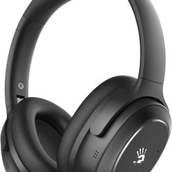 M320 Bluetooth Wireless Gaming Headset, Active Noise Canceling, Dual-Connectivity, Built-in 5 Mics, 3D Surround Sound, Lightweight Over-Ear Headphone