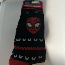 Spider-man Christmas Socks 