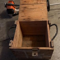 random wood box