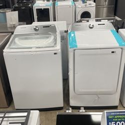 Samsung washer and dryer set AG H1