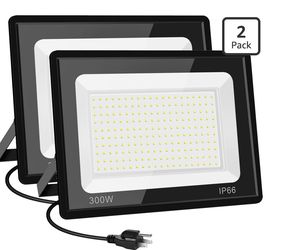 Portable lamps with white LED light