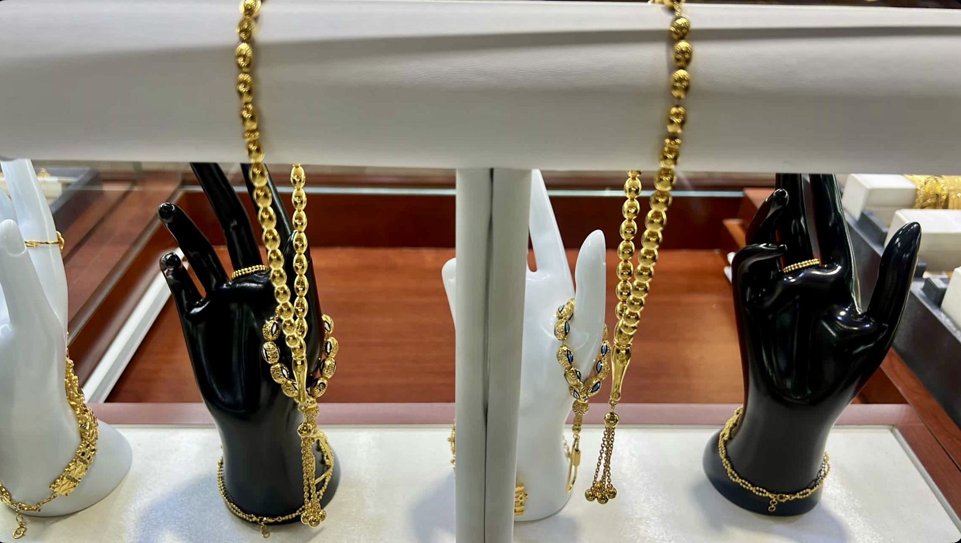21k NEW, SOLID GOLD TASBIH BEADS, BRACELET, CHAIN, UNIQUE ‼️