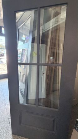 36" 4-lite Exterior Door