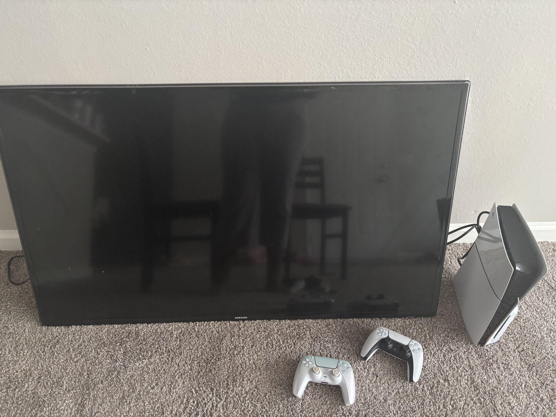 55inch Tv & Ps5 Slim Disc
