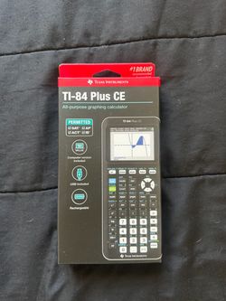 TI-84 Plus CE calculator
