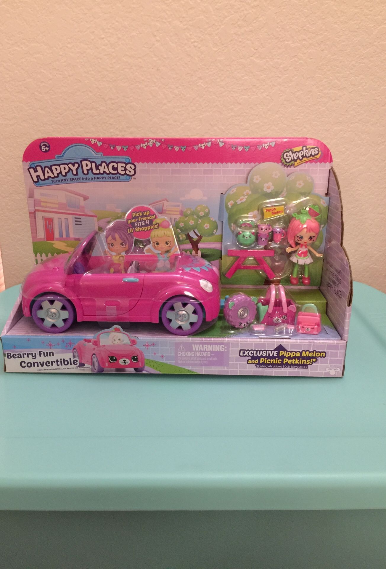 Shopkins Happy Places BEARRY FUN CONVERTIBLE