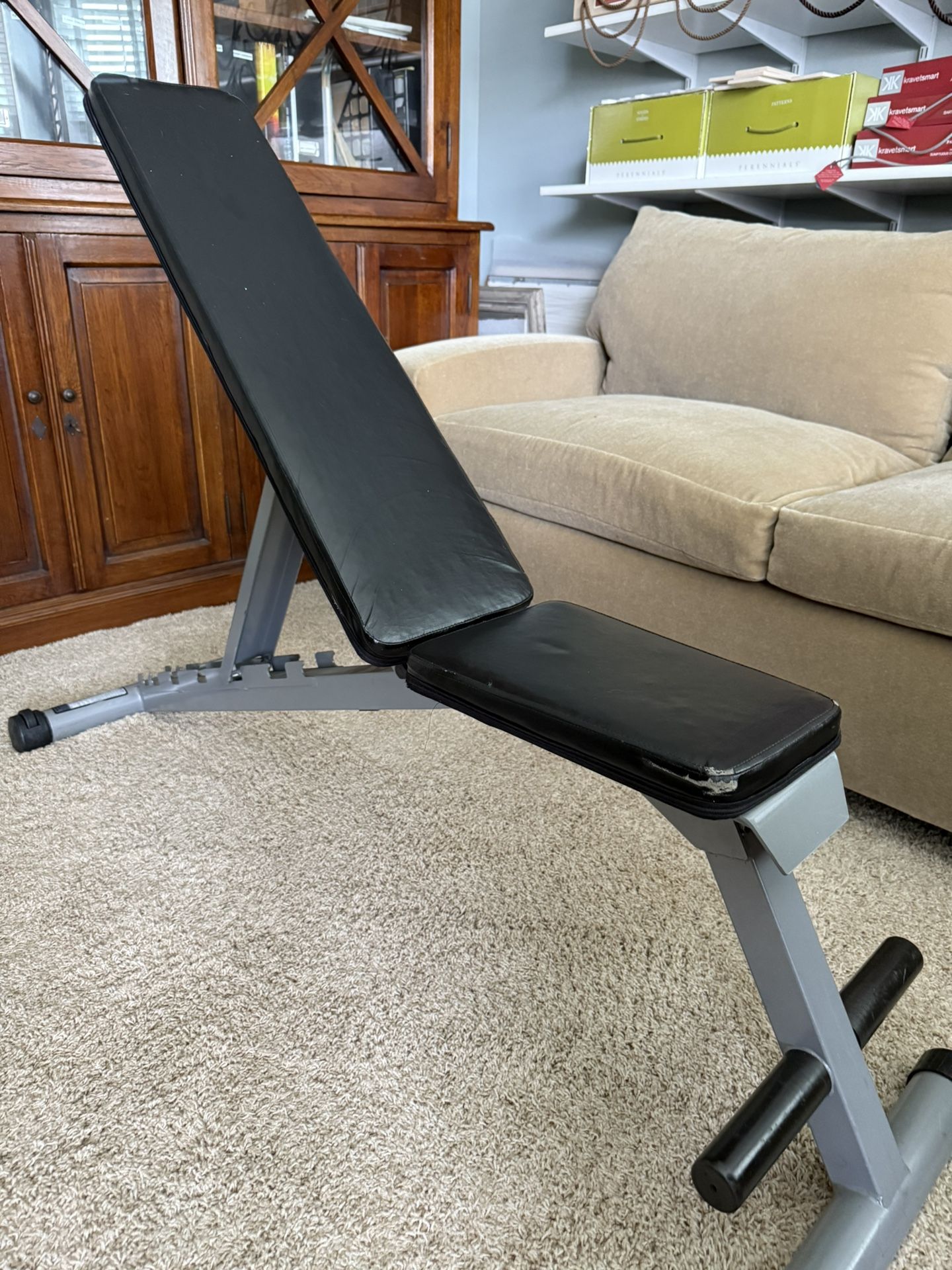 Powerline Adjustable Weight Bench
