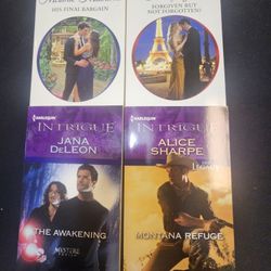 Lot Of 4 Harlequin Paperback Books