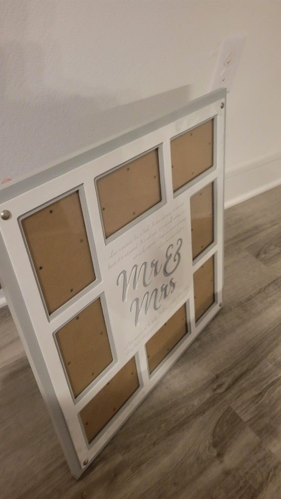 Bed Bath & Beyond Mr. & Mrs Picture Frame