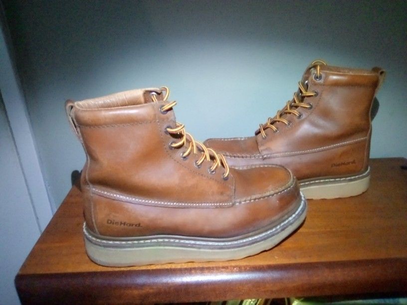 Die Hard Steel Toe Work Boots