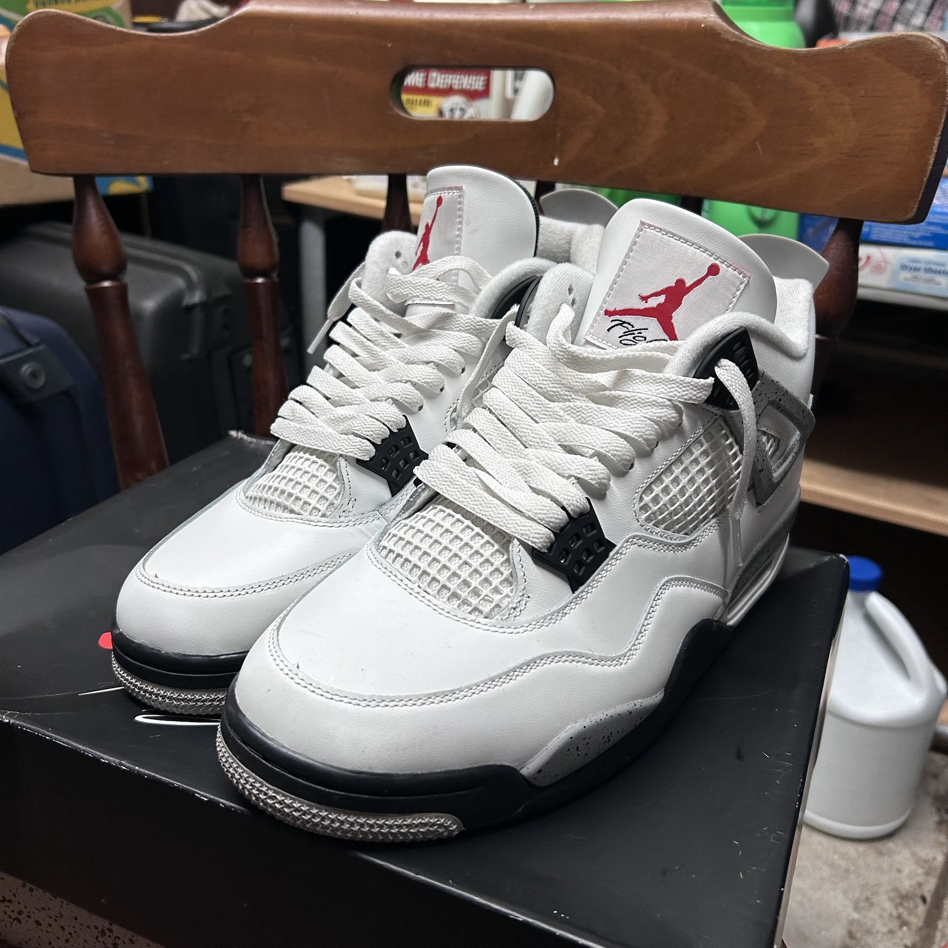 Air Jordan 4 White Cement Reimagined