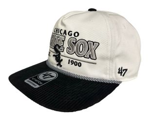 Chicago White Sox ‘47 HITCH Corduroy Roped Snapback Cap - OSFA