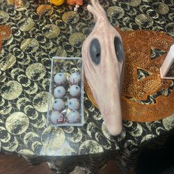 Beetlejuice Mask With Eye Balls