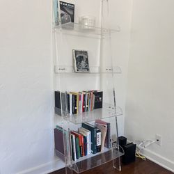Lucite Ladder Shelf
