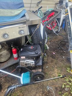Brigs n stration pressure washer