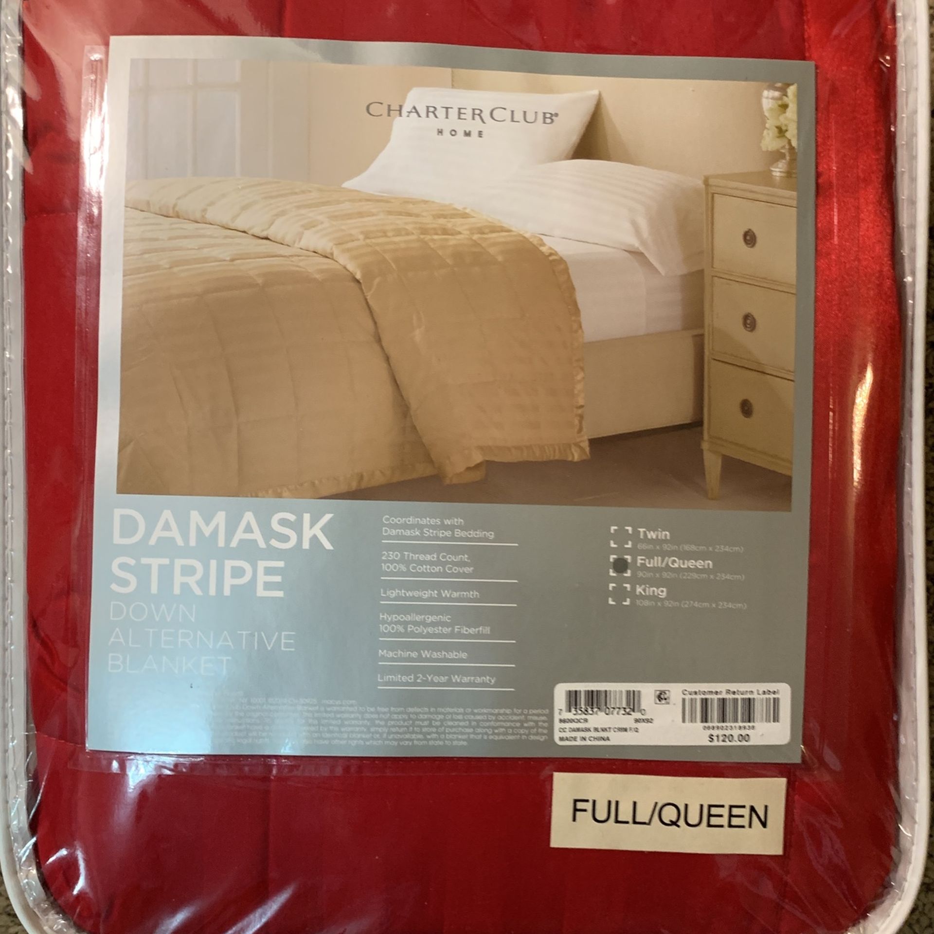 Queen Size Down Blanket