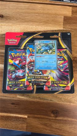 Pokemon Mega Evolution 3 Pack Blister 