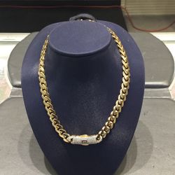 Gold necklace