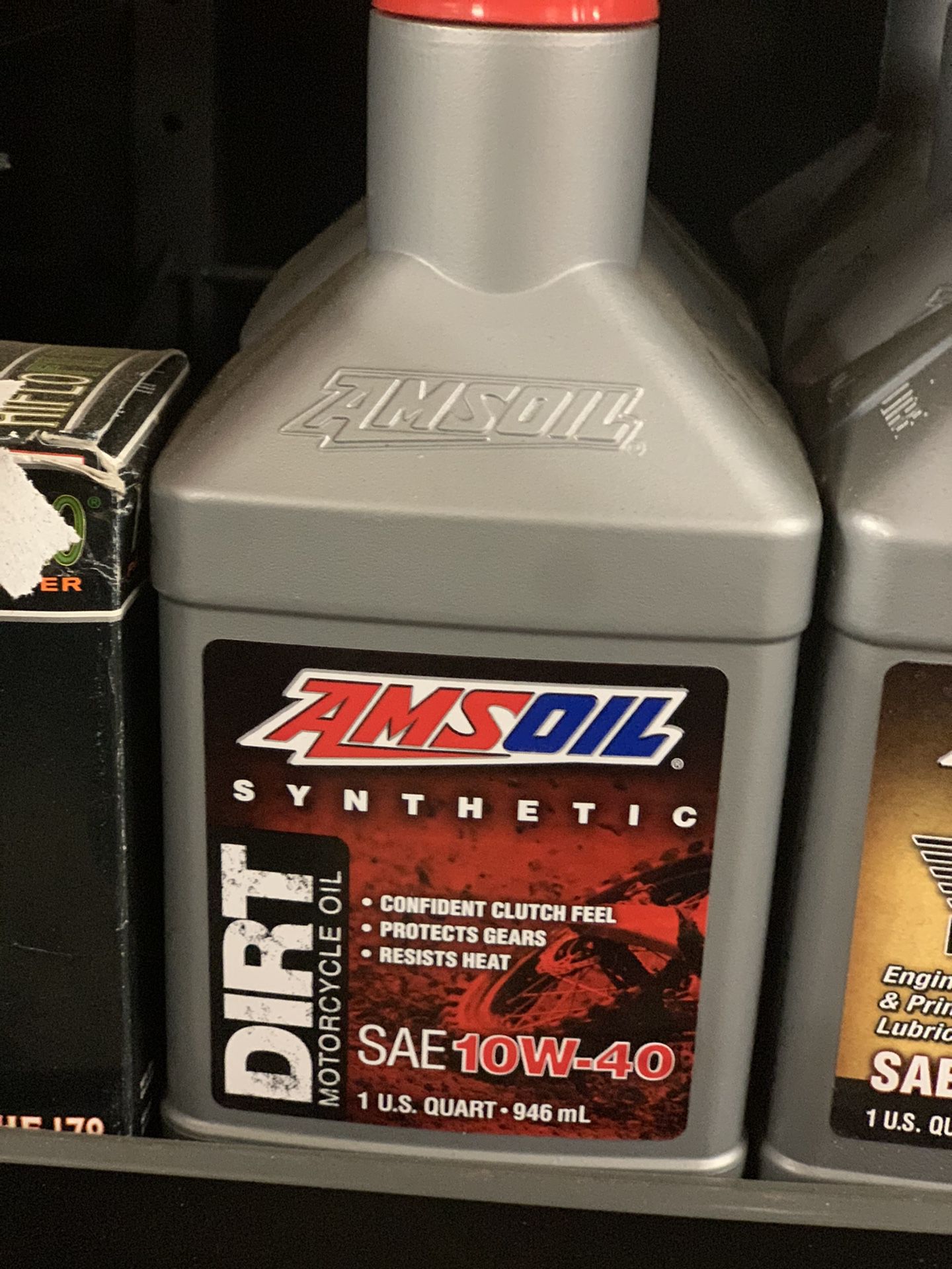 Amsoil dirt bike and atv synthetic oil