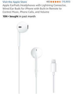 Apple certified Earpods headphones