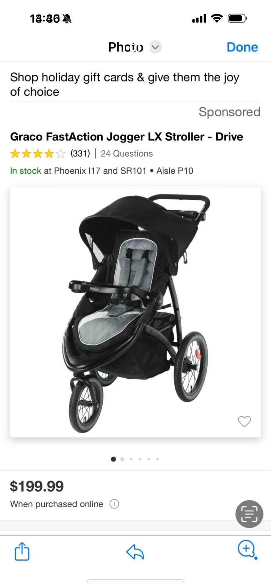 Graco Stroller