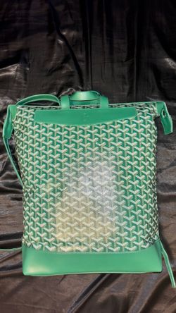 Green Goyard Backpack