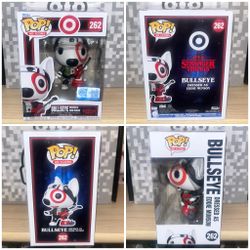 Funko Pop AD ICONS Target Dog Bullseye As STRANGER THINGS Eddie Munson Exclusive 