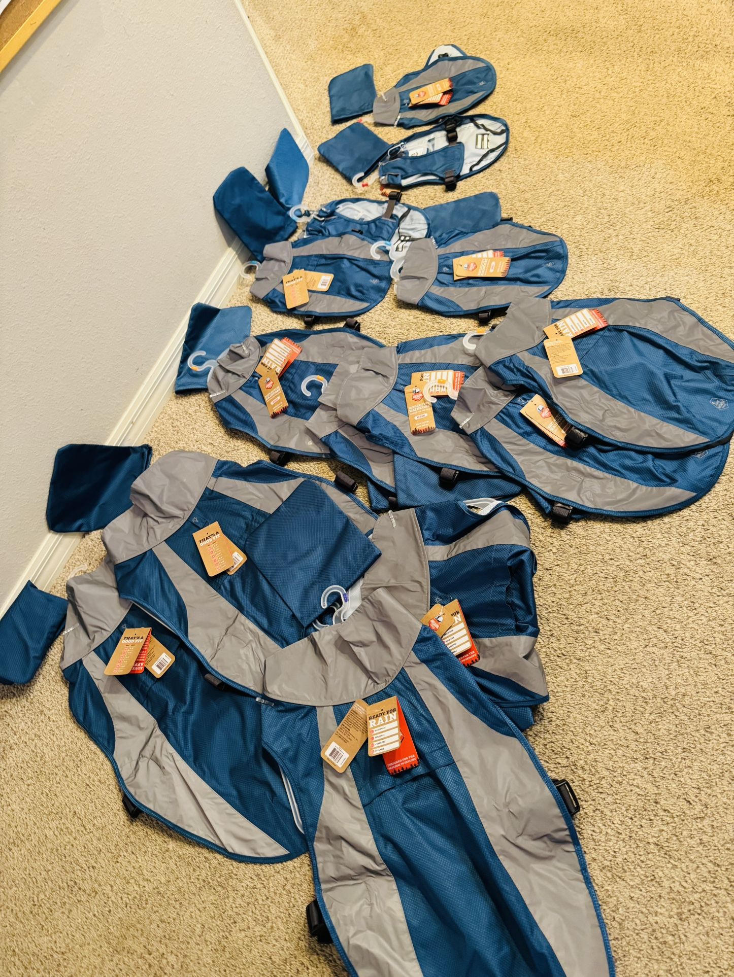 Reflection Dog Raincoats,Comes With Packable Bag,Available In all Size