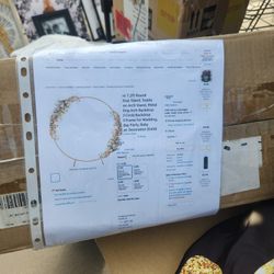 7.2 FT ROUND DROP STAND