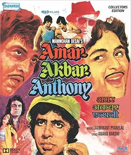 Amar Akbar Anthony (Amitabh Bachchan)BOLLYWOOD BLU-RAY English Subtitles