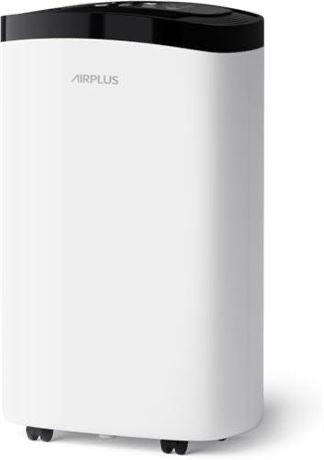 AIRPLUS 1,500 Sq. Ft Dehumidifier for Basement, 30 Pints Powerful Dehumidifier for Home, Large Rooms, Bedrooms, Sufficient Capacity Water Tank with Dr