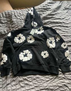 Denim hoodie