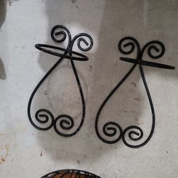 Two Wall Plant Hangers