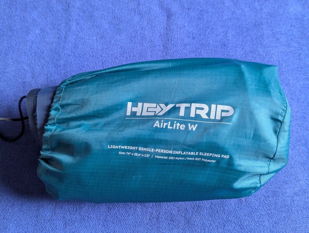 New 74x23.5 Sleeping Pad Air Mat Camping Hiking Backpacking Mattress REI Big Agnes HeyTrip Inflatable Blow Up Exped,
