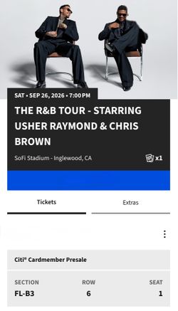 Chris Brown X Usher Tour