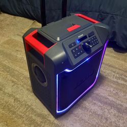 Ion Pathfinder 280 All-Weather Bluetooth Party Speaker – 120W, 280° Wide Sound, 100hr Battery, LED Lights