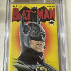 Batman: Facsimile Edition #5 Hand Sketched By Scott Spillman
