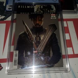 Graded Killmonger #1 Michael B. Jordan Comic Book 
