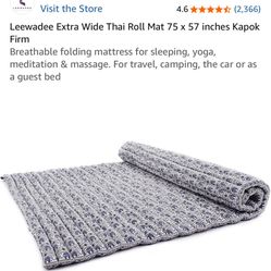 $320 Queen Size Lewadee Thai Mat Mattress 100% Kapok