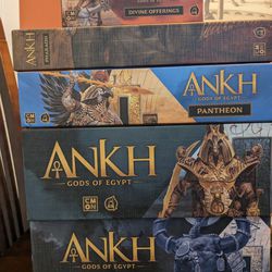 Ankh Gods Of Egypt Kickstarter Board Game