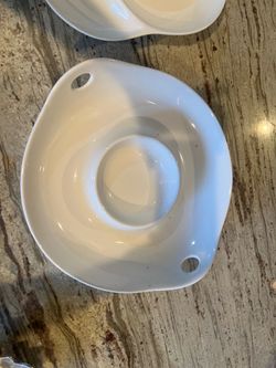 White large chips bowl