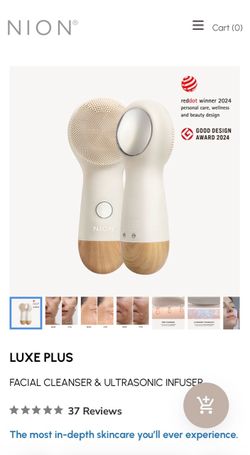 NION Luxe Plus – Facial Cleanser + Ultrasonic Infuser