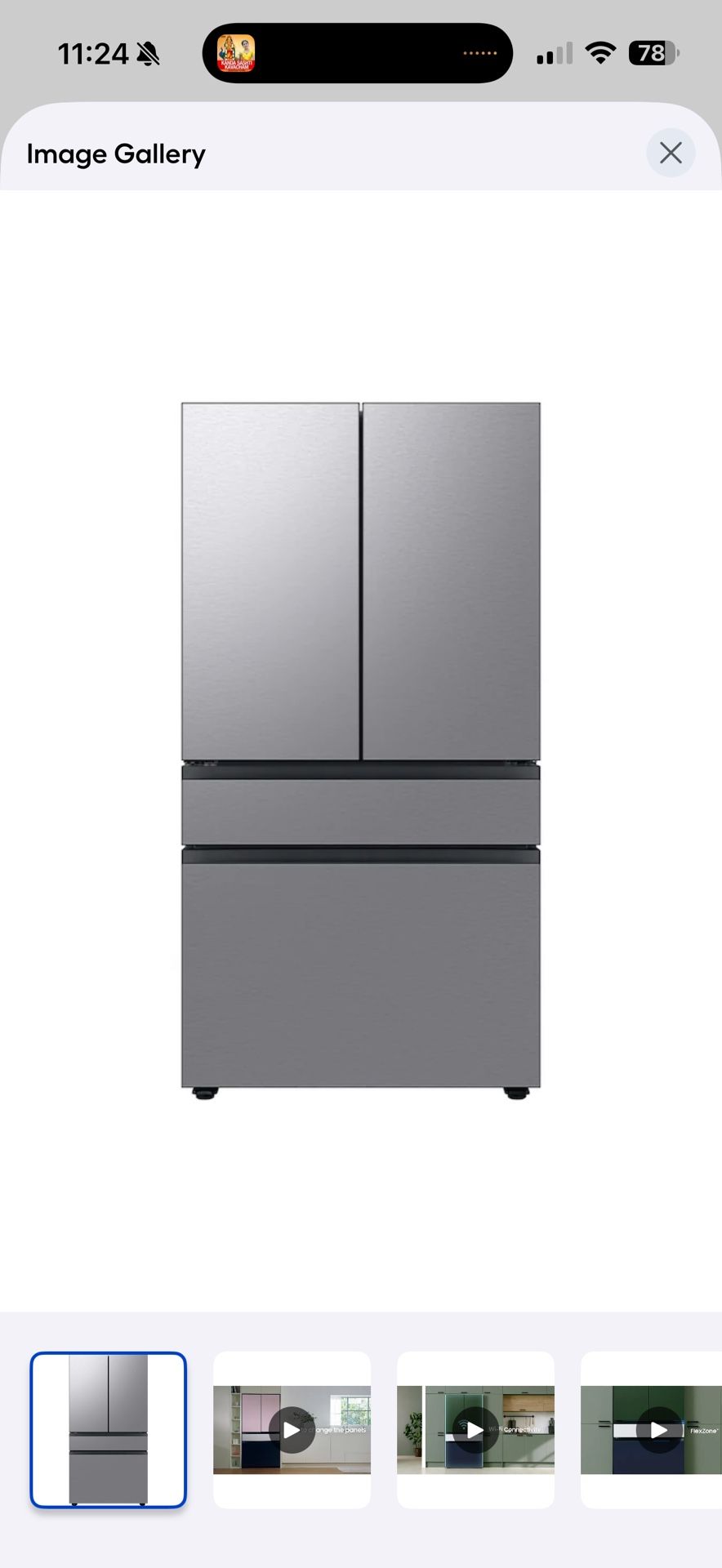 Samsung Brand New Refrigerator Still In Box ComesWith Warranty