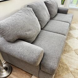 Gray couch ,  Gray sofa